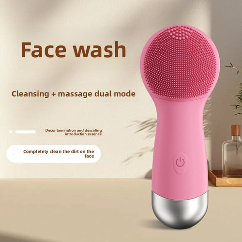 Electric Silicone Facial Cleansing Device